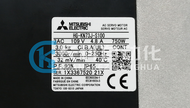 Mitsubishi三菱伺服電機(jī)HG-KN73J-S100 Mitsubishi三菱伺服電機(jī)HG-KN73J-S100