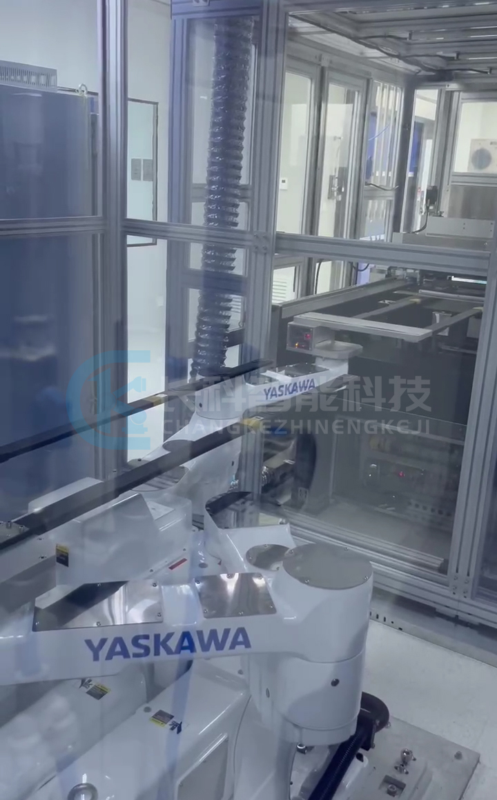 安川機(jī)器人取放鈣鈦礦玻璃基板 安川機(jī)器人取放鈣鈦礦玻璃基板